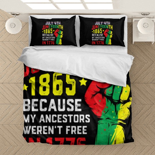 July 4Th Juneteenth 1865 African Melanin Black Pro Bedding Sets