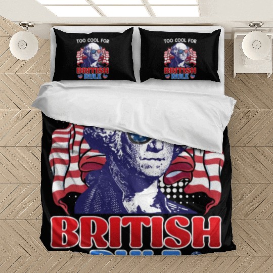 Too cool for British rule George Washington Bedding Sets