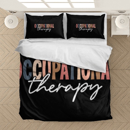 Vintage Ot Occupational Therapy Therapist Ot Month Bedding Sets