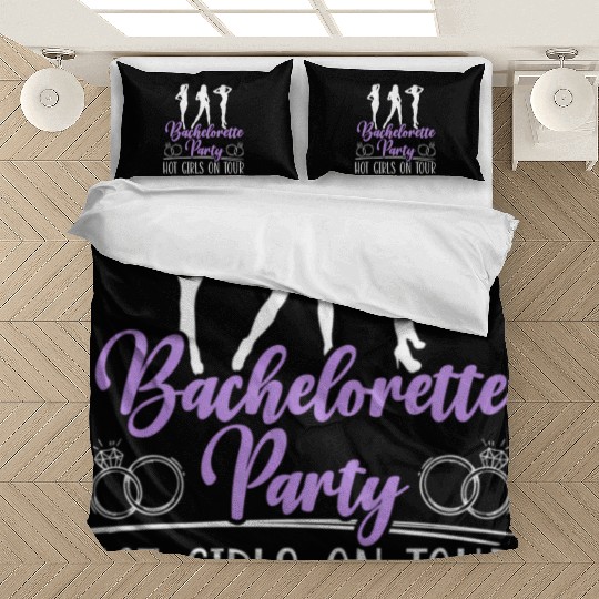 Bachelorette Party Hen Night Wedding Day Team Bedding Sets