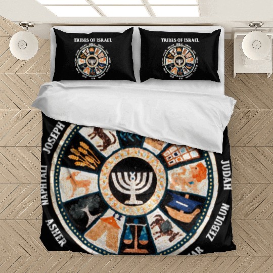 12 Twelve Tribes Of Israel Hebrew Israelite Judah Bedding Sets