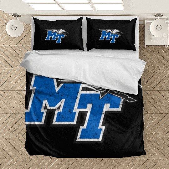 Middle Tennessee State e Raiders Distressed Bedding Sets