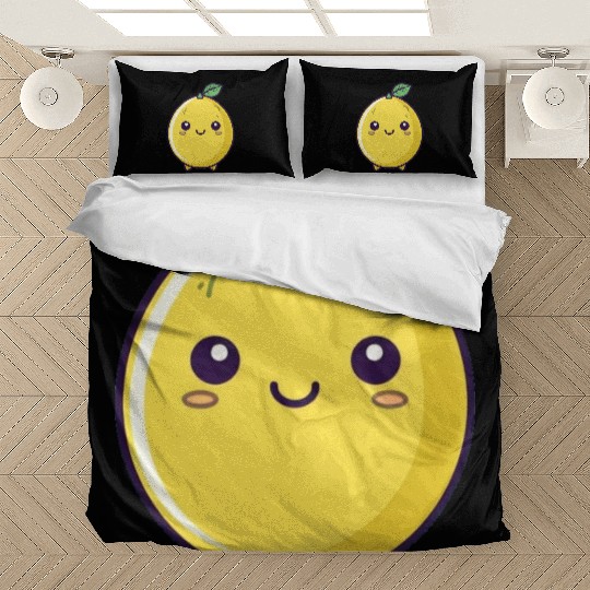 Cute wholesome lemon Bedding Sets