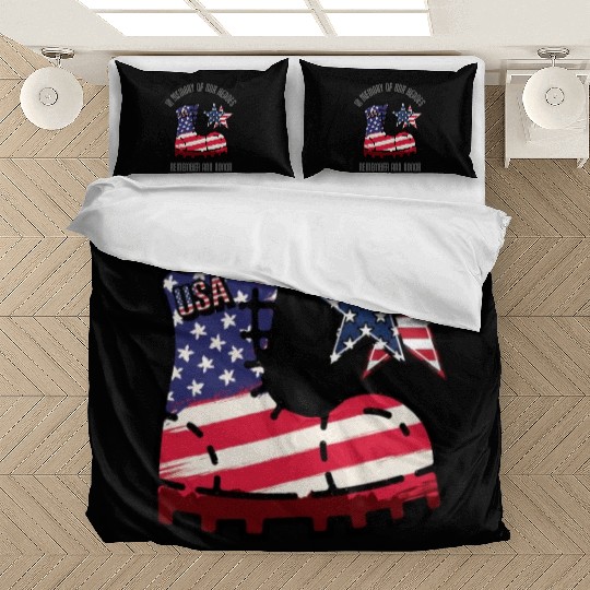 God bless America the land of the free Bedding Sets