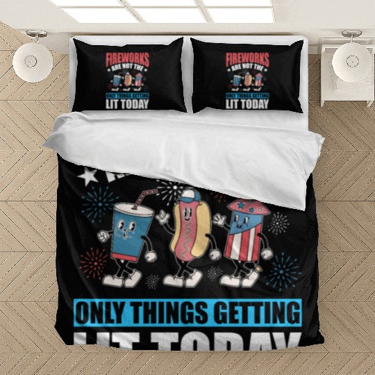 Fireworks are not the only things getting lit Bedding Sets