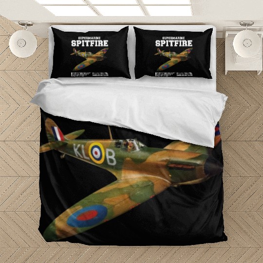 Supermarine Spitfire | WW2 Plane Bedding Sets