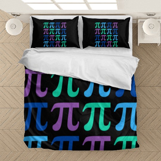 Happy Pi Day With Symbols For Teachers Bedding Sets