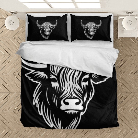 Scottish Highland Cow Bedding Sets