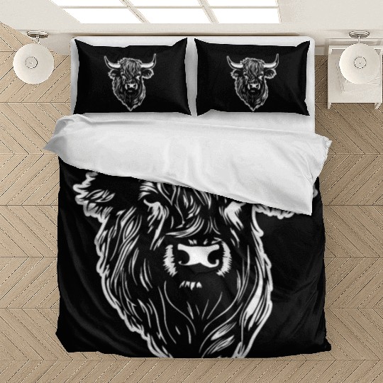 Scottish Highland Cow Bedding Sets