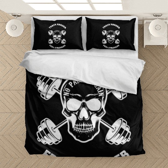 Train Harder, feel Stronger Bedding Sets
