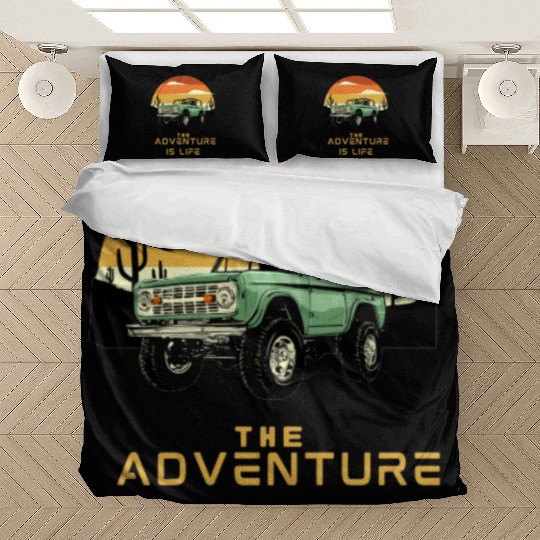 The adventure is life . Bedding Sets