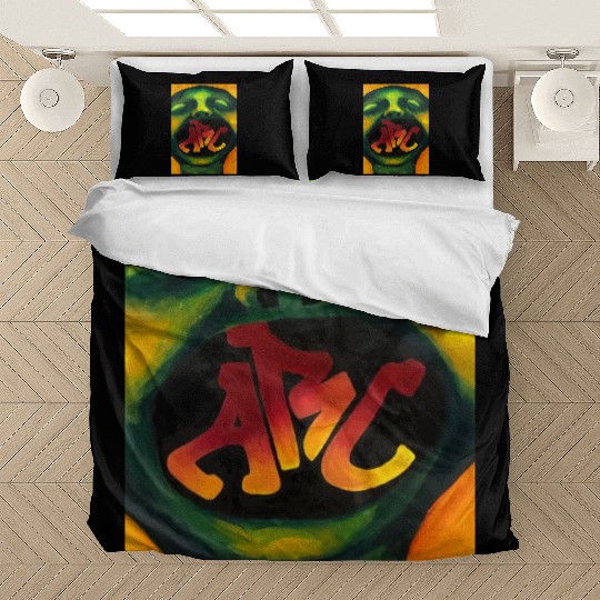 Cool Graffitti Art Man Oil Painting Weird Bedding Sets