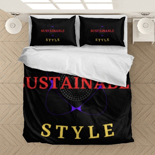 Red Blue Yellow Sustainable Style Bedding Sets