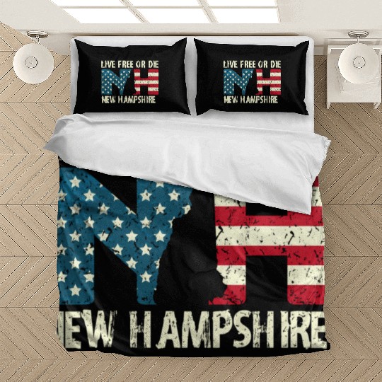 New Hampshire Patriotic Live Free Or Die Product Bedding Sets