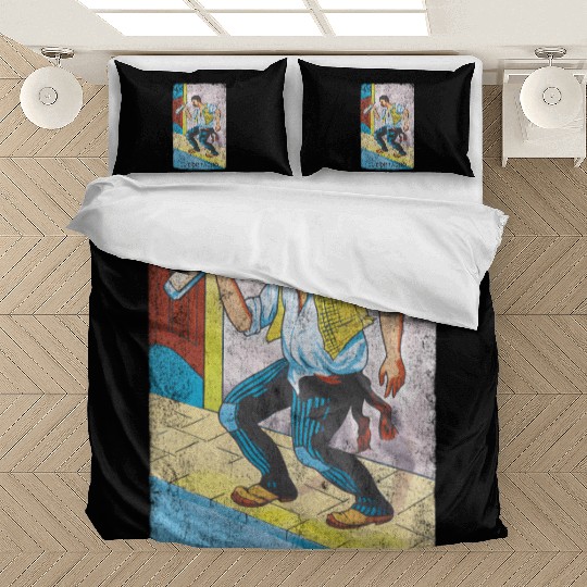 Loteria El Borracho Colorful Tarot Card Bedding Sets