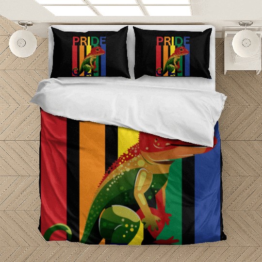 Gay Pride Gecko Bedding Sets