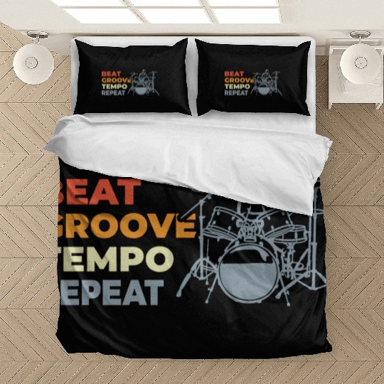 Drummer Motivation Bedding Sets