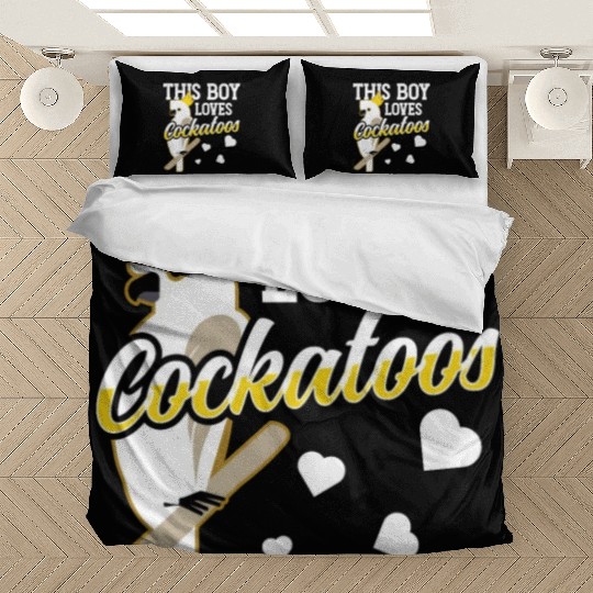 This Boy Loves Cockatoos Cockatoo Bird Animal Bedding Sets