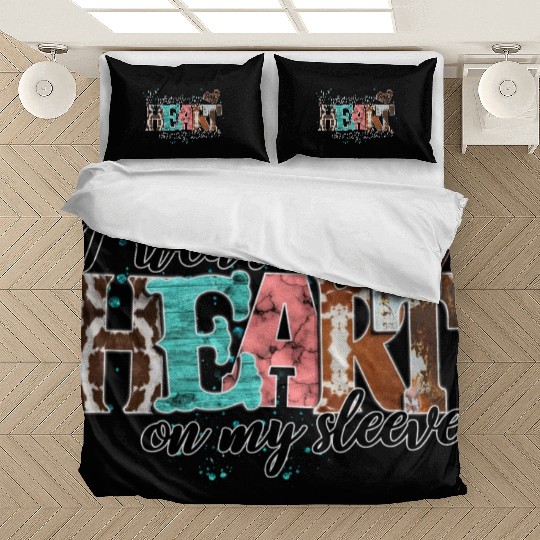 I Wear My Heart On My Sleeve Bedding Sets