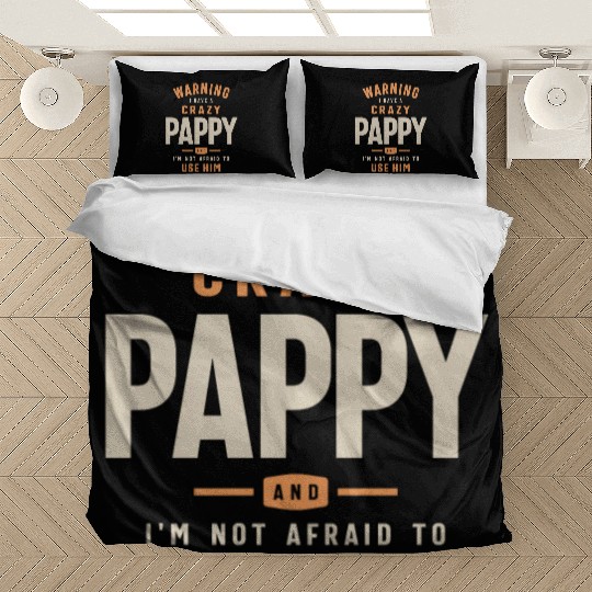 Crazy Pappy: Unleash the Fearless Force Bedding Sets