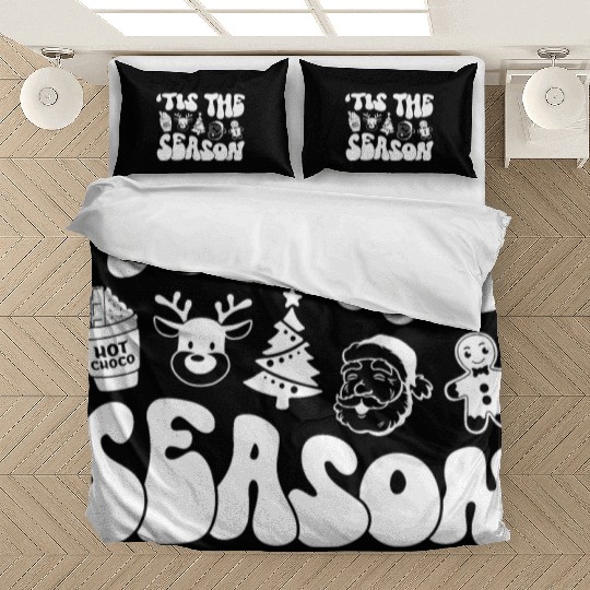 Tis The Season - Christmas Vibes - Cozy Season Bedding Sets