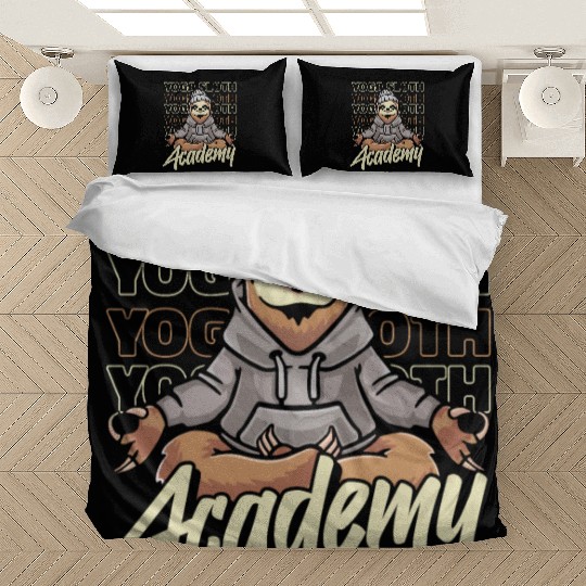 Sloth Academy Sloth Yoga Bedding Sets