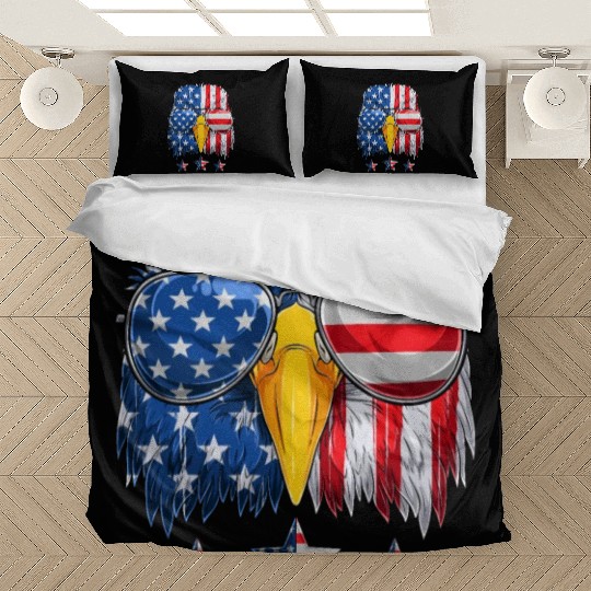 Patriots America Ealge Stars and Stripes US Pride Bedding Sets