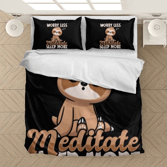 Sloth Lazy Sloth Yoga Bedding Sets