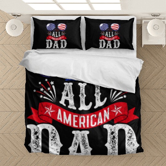 All American Dad America Pride US Patriot Bedding Sets