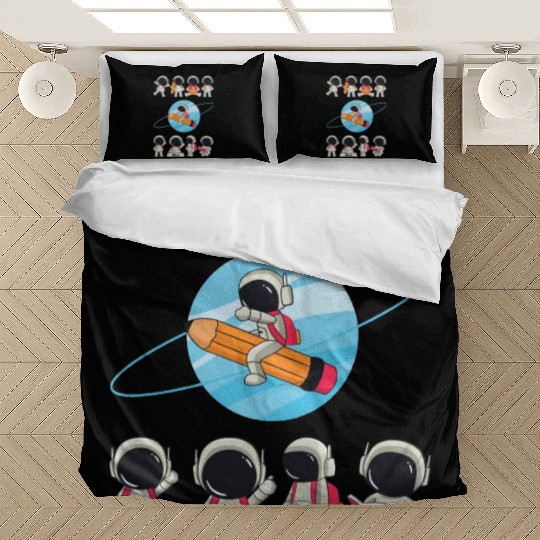 WINKYES - Funny Astronauts Bedding Sets