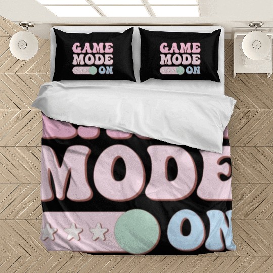Game Mode On, Happy Game Day Bedding Sets
