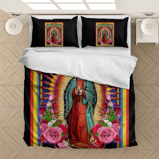 Our Lady Of Guadalupe Virgin Mary Bedding Sets