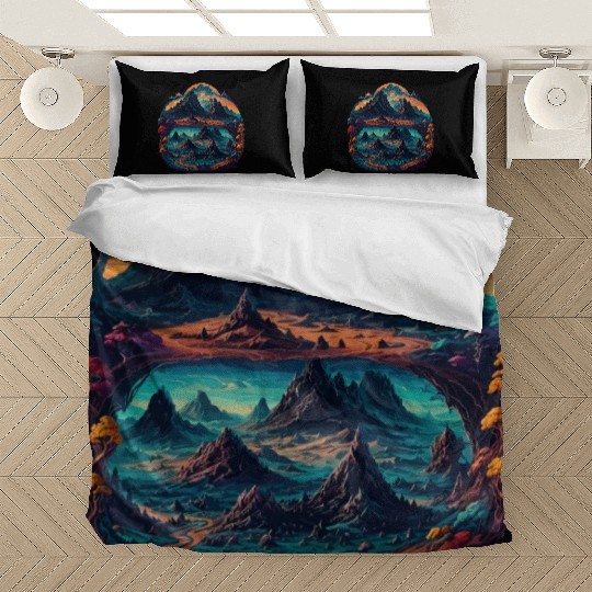 Psychedelic mystical illustration Bedding Sets