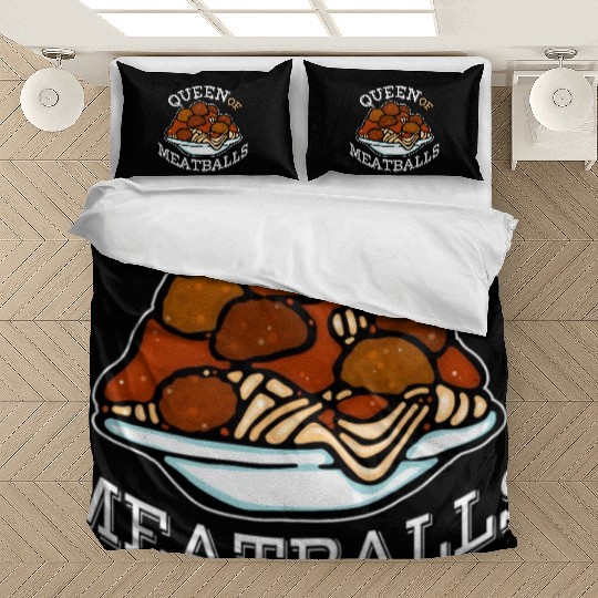 Queen Of Meatballs - For Italian Cook Bedding Sets