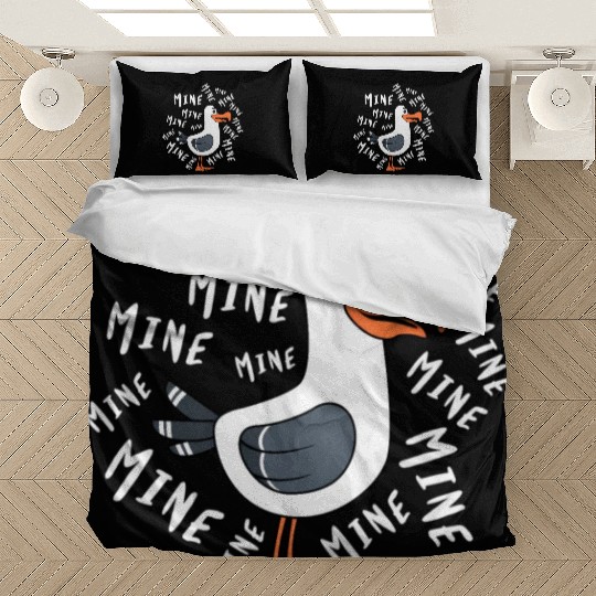 Mine Mine Mine Seagull Bird Beach Chicken Bedding Sets