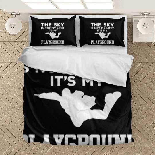 Sky Playground - Skydiver Skydiving Parachuting Bedding Sets