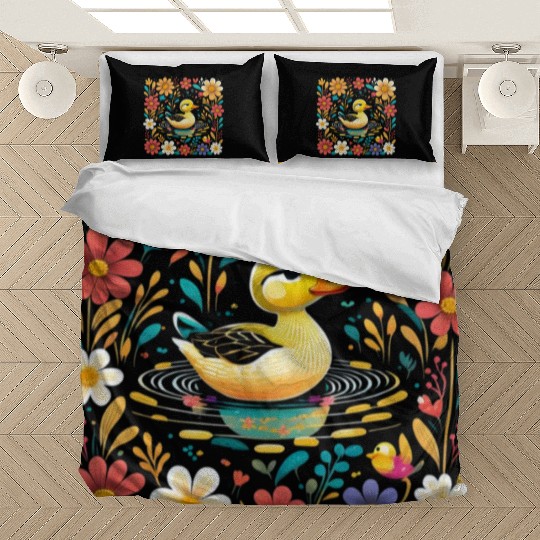 Joyful Duck Pond Bedding Sets