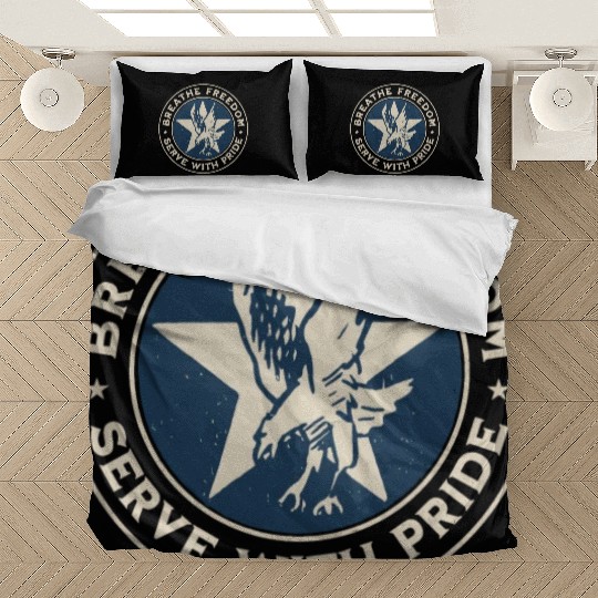 Air Force - Breathe freedom, serve with pride Bedding Sets