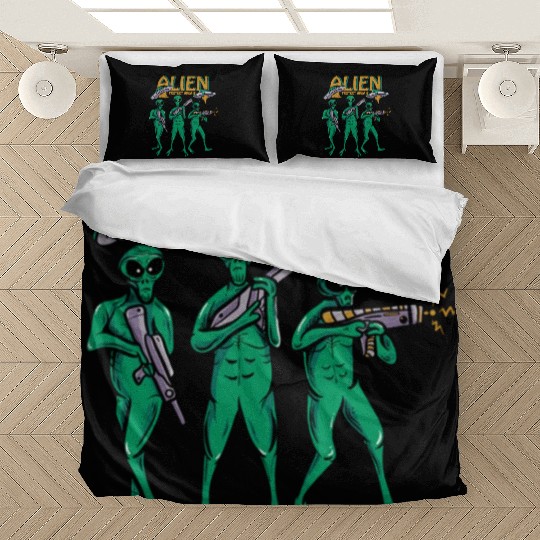 Protect Area 51 Aliens Bedding Sets