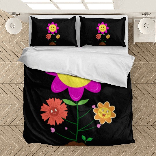 Nature Flowers And Plants Bedding Sets