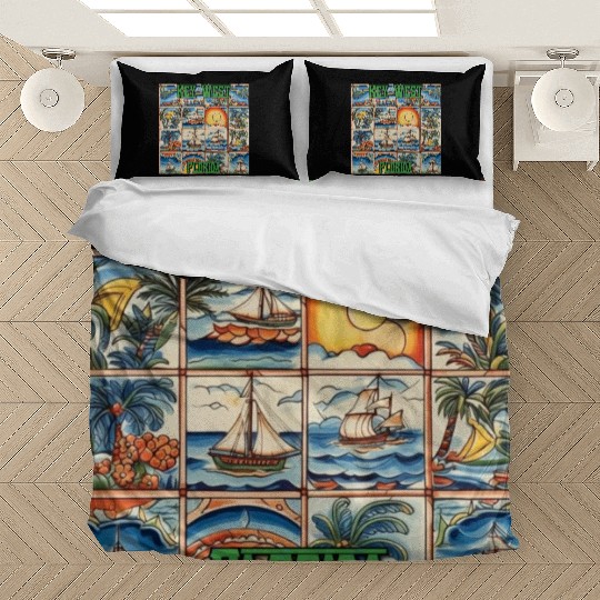 Key West Folk Art Bedding Sets