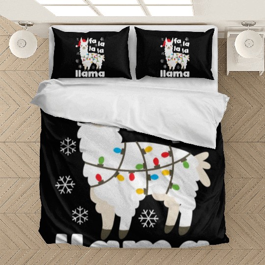 Fa La La Llama Falala Kawaii Snow Lamb Bedding Sets