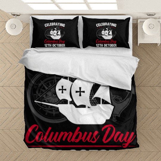 Christopher Columbus Italian American Columbus Day Bedding Sets