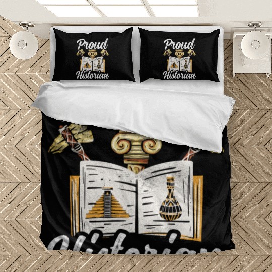 Proud Historian Historic History Teacher Job Bedding Sets