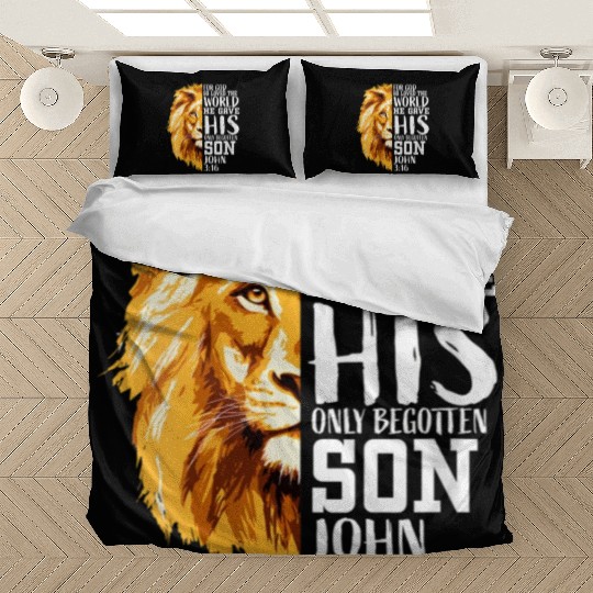 Christian Religious Him Lion Judah John 316 Bedding Sets
