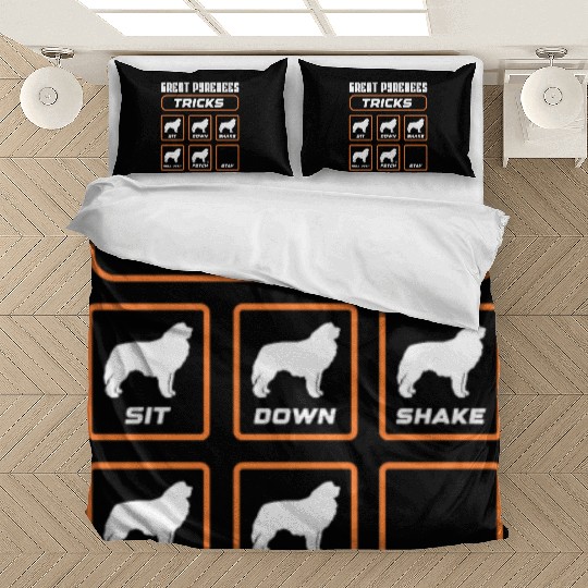 Great Pyrenees Tricks Bedding Sets
