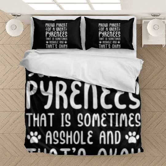 Proud Parent of A Great Pyrenees Bedding Sets