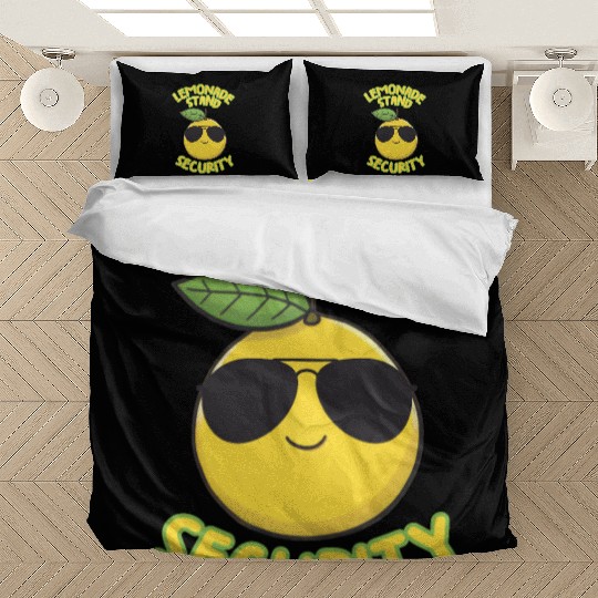 Lemonade Stand Security Cute Lemon Summer Bedding Sets