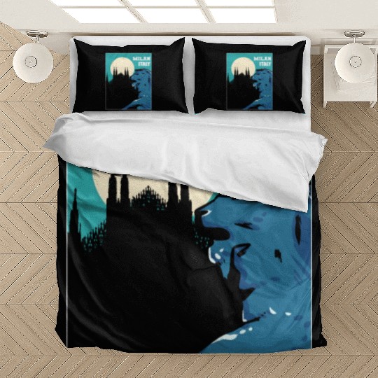 Milan Italy Tourist Gift Bedding Sets