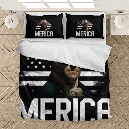 Merica George Washington Independence Day Bedding Sets